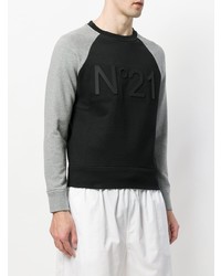 schwarzes Sweatshirt von N°21