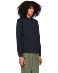 schwarzes Sweatshirt von Beams Plus