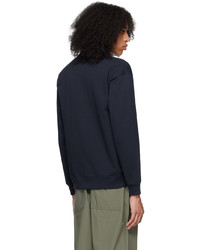 schwarzes Sweatshirt von Beams Plus