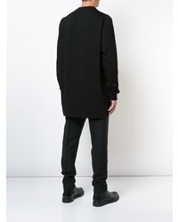 schwarzes Sweatshirt von Rick Owens