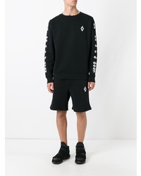 schwarzes Sweatshirt von Marcelo Burlon County of Milan