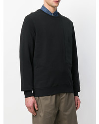 schwarzes Sweatshirt von Low Brand