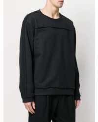 schwarzes Sweatshirt von Martin Asbjorn