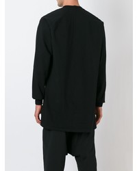 schwarzes Sweatshirt von Rick Owens DRKSHDW