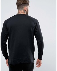 schwarzes Sweatshirt von Majestic