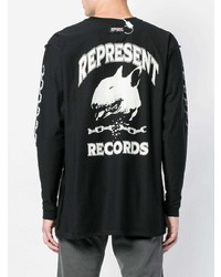 schwarzes Sweatshirt von Represent
