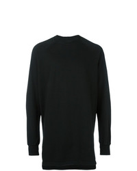 schwarzes Sweatshirt von Rick Owens DRKSHDW