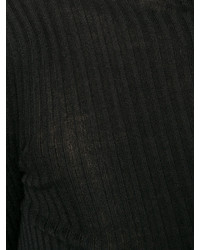 schwarzes Sweatshirt von Jil Sander
