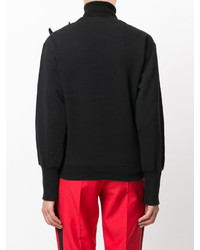 schwarzes Sweatshirt von MSGM