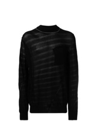 schwarzes Sweatshirt von Sacai