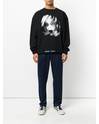 schwarzes Sweatshirt von Off-White