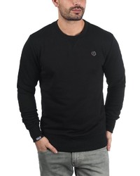 schwarzes Sweatshirt von Solid