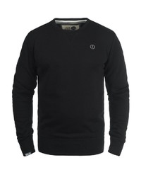 schwarzes Sweatshirt von Solid