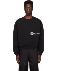 schwarzes Sweatshirt von Spencer Badu