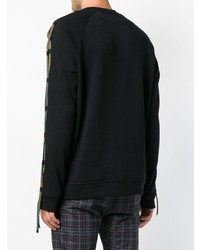 schwarzes Sweatshirt von Versace Collection