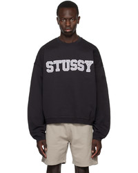 schwarzes Sweatshirt von Stussy