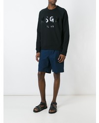 schwarzes Sweatshirt von MSGM