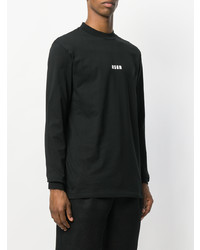 schwarzes Sweatshirt von MSGM