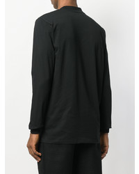 schwarzes Sweatshirt von MSGM