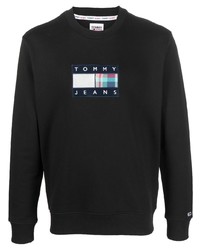 schwarzes Sweatshirt von Tommy Jeans