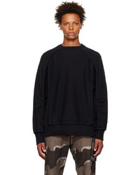 schwarzes Sweatshirt von Undercover