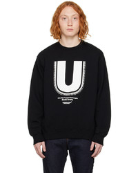 schwarzes Sweatshirt von Undercover