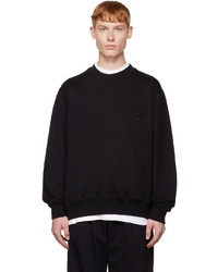 schwarzes Sweatshirt von Wooyoungmi