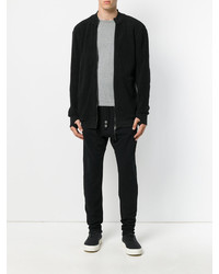 schwarzes Sweatshirt von 11 By Boris Bidjan Saberi