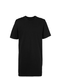 schwarzes T-Shirt mit einem Rundhalsausschnitt von 11 By Boris Bidjan Saberi