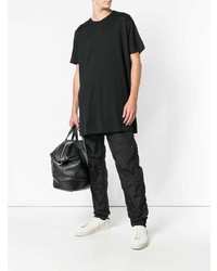 schwarzes T-Shirt mit einem Rundhalsausschnitt von Givenchy