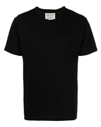 schwarzes T-Shirt mit einem Rundhalsausschnitt von A Kind Of Guise