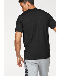 schwarzes T-Shirt mit einem Rundhalsausschnitt von adidas Performance T-Shirt »ZNE TEE 2 WOOL«