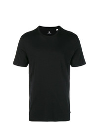 schwarzes T-Shirt mit einem Rundhalsausschnitt von AG Jeans