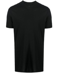 schwarzes T-Shirt mit einem Rundhalsausschnitt von Altea