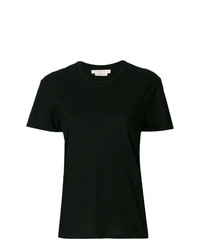 schwarzes T-Shirt mit einem Rundhalsausschnitt von Alyx