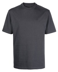 schwarzes T-Shirt mit einem Rundhalsausschnitt von Axel Arigato