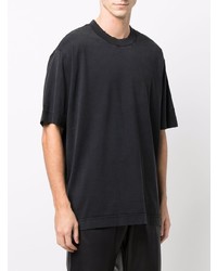 schwarzes T-Shirt mit einem Rundhalsausschnitt von Givenchy