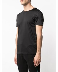 schwarzes T-Shirt mit einem Rundhalsausschnitt von Onia