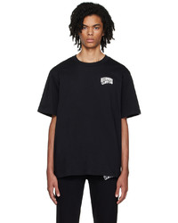 schwarzes T-Shirt mit einem Rundhalsausschnitt von Billionaire Boys Club