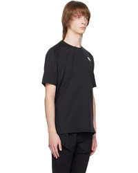 schwarzes T-Shirt mit einem Rundhalsausschnitt von The North Face