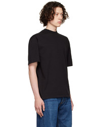 schwarzes T-Shirt mit einem Rundhalsausschnitt von Eytys