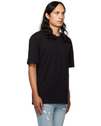 schwarzes T-Shirt mit einem Rundhalsausschnitt von RtA
