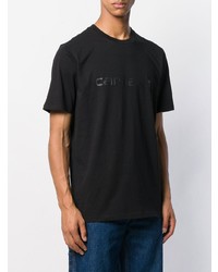 schwarzes T-Shirt mit einem Rundhalsausschnitt von Carhartt WIP