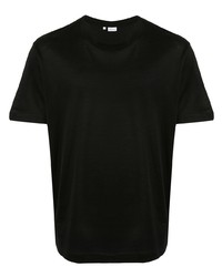 schwarzes T-Shirt mit einem Rundhalsausschnitt von Brioni