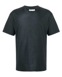 schwarzes T-Shirt mit einem Rundhalsausschnitt von C2h4