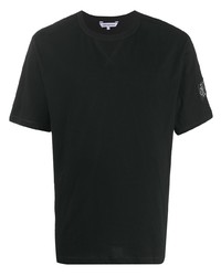 schwarzes T-Shirt mit einem Rundhalsausschnitt von Calvin Klein Jeans