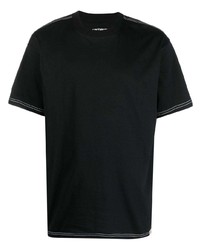 schwarzes T-Shirt mit einem Rundhalsausschnitt von Carhartt WIP