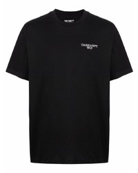 schwarzes T-Shirt mit einem Rundhalsausschnitt von Carhartt WIP