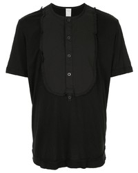 schwarzes T-Shirt mit einem Rundhalsausschnitt von Carpe Diem