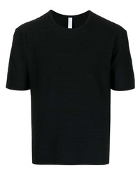 schwarzes T-Shirt mit einem Rundhalsausschnitt von CFCL